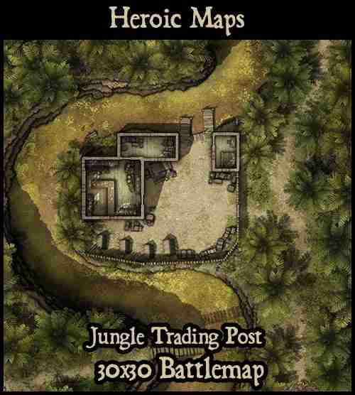 Heroic Maps – Jungle Trading Post