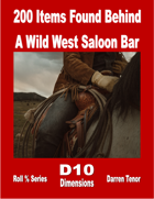 200 Items Found Behind a Wild West Saloon Bar