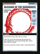 Blessing Of The Ouroboros – Custom Card
