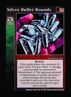 Silver Bullet Rounds – Custom Card